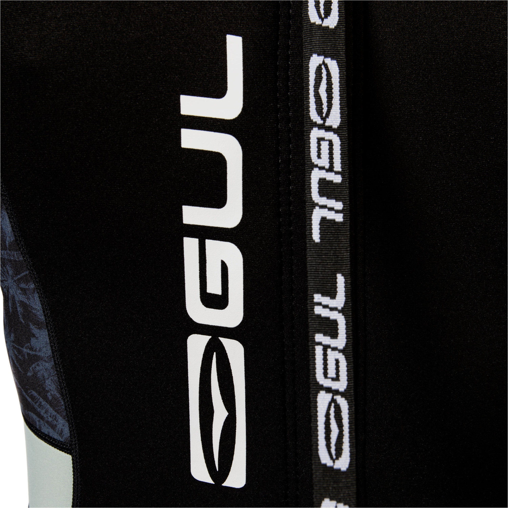 2026 Gul Womens Response Natur 3/2mm Back Zip Wetsuit RE1319-BKSP - Black / Splaterpalm
